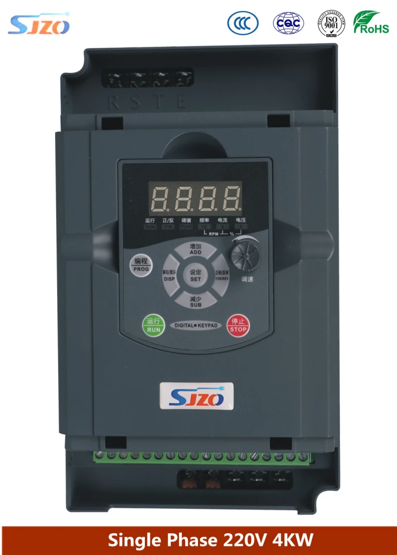 Frequency Drive Converter 220V Frequency Converter Remote Control Inverter for Smart Air-conditioner 0.75KW