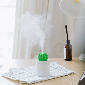 

280ml USB Air Humidifier Ultrasound Aroma Oil Diffuser Cool Mist Humidifier Air Purifier With LED Night light for Office Home