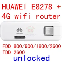 Разблокированный huawei E8278 E8278-602 4G wifi модем Wi-Fi 4g модем lte 4g mifi модем lte 4g беспроводной ключ wifi точка доступа