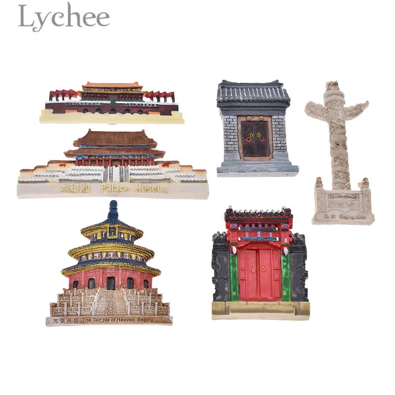Магнит на холодильник Lychee Life в Пекине магнитный наклейка дорожные сувениры