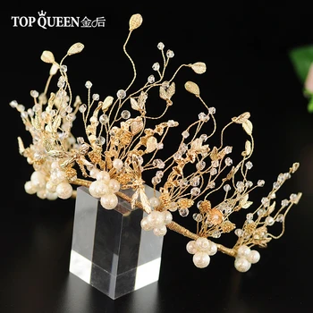 

YouLaPan HP214 Personalized wedding diadem with alloy women's accessories flourish Wedding Hair Jewelry for girls crown