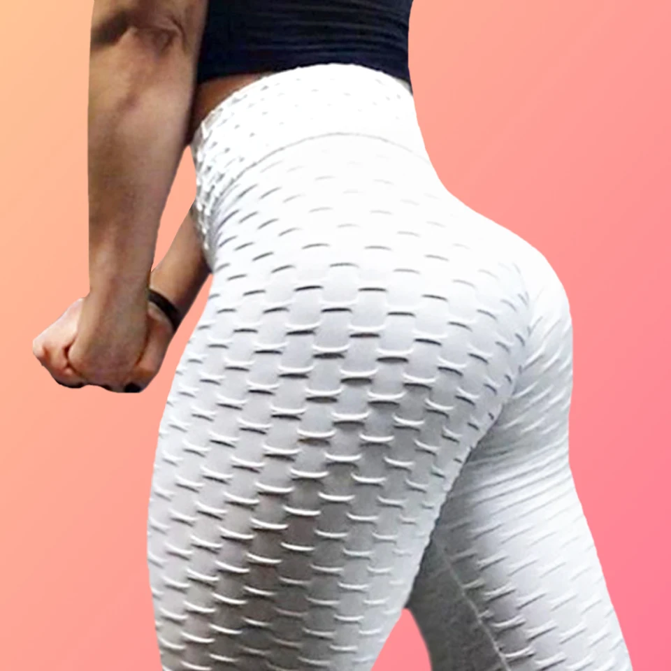 

Cellulite Leggings Stretchy Gym Tights Women Yoga Compression Pants High Elastic Fitness Sport Leggin Seamless Leggings Waisted