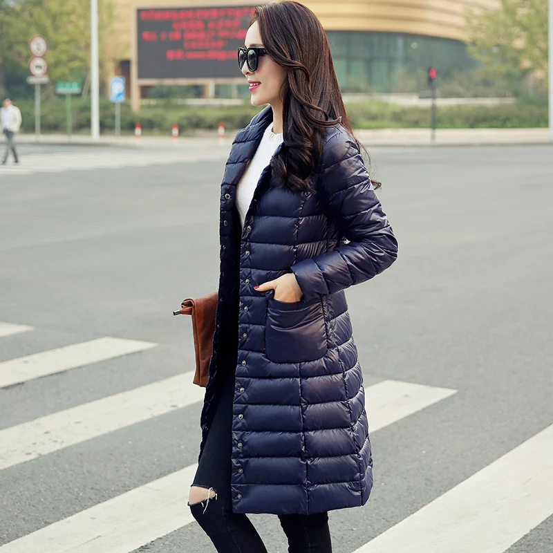 Koop Fitaylor Nieuwe Winter Vrouwen Jassen 90% Witte Eendendons Parka Ultra Licht Down Jas Casual Warm Sneeuw Overjas