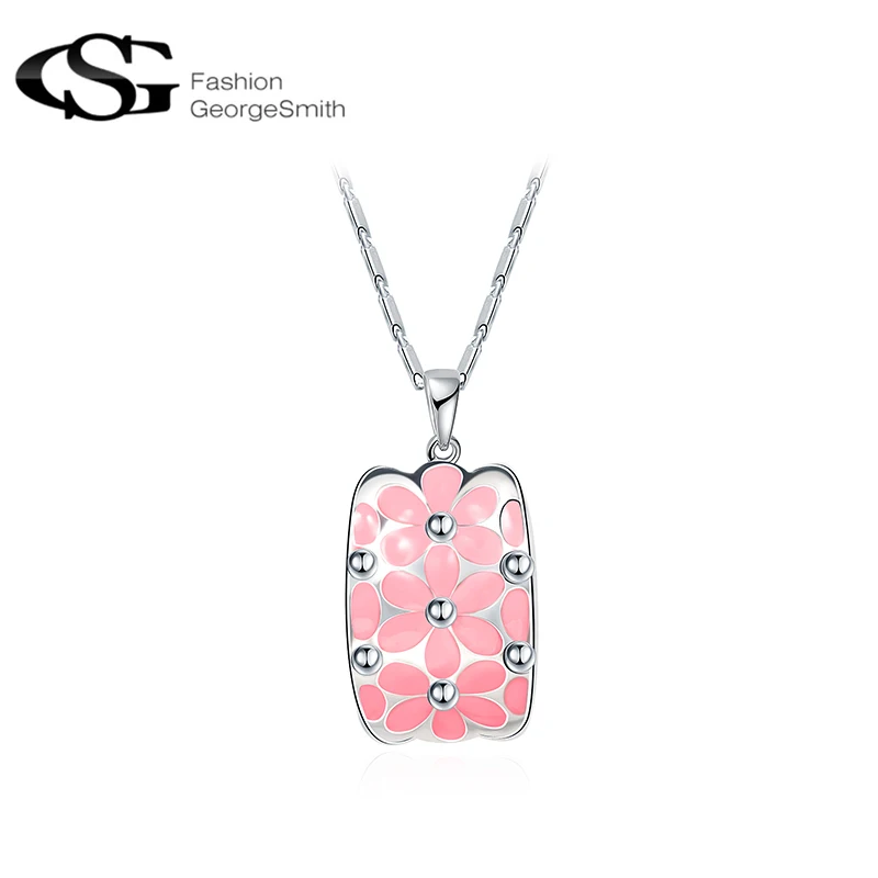 

GS Women Necklace Fashion Bohemian Jewelry Statement Necklaces Pink Necklaces & Pendants Collier Femme