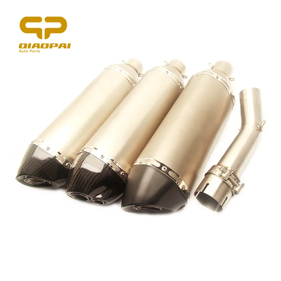 

Motorcycle Exhaust System Carbon Tip Escape Muffler 470MM For Yamaha FZ1 FZ1N FZ1000 2006- 2008 2009 2010 2011 2012 2013-2016