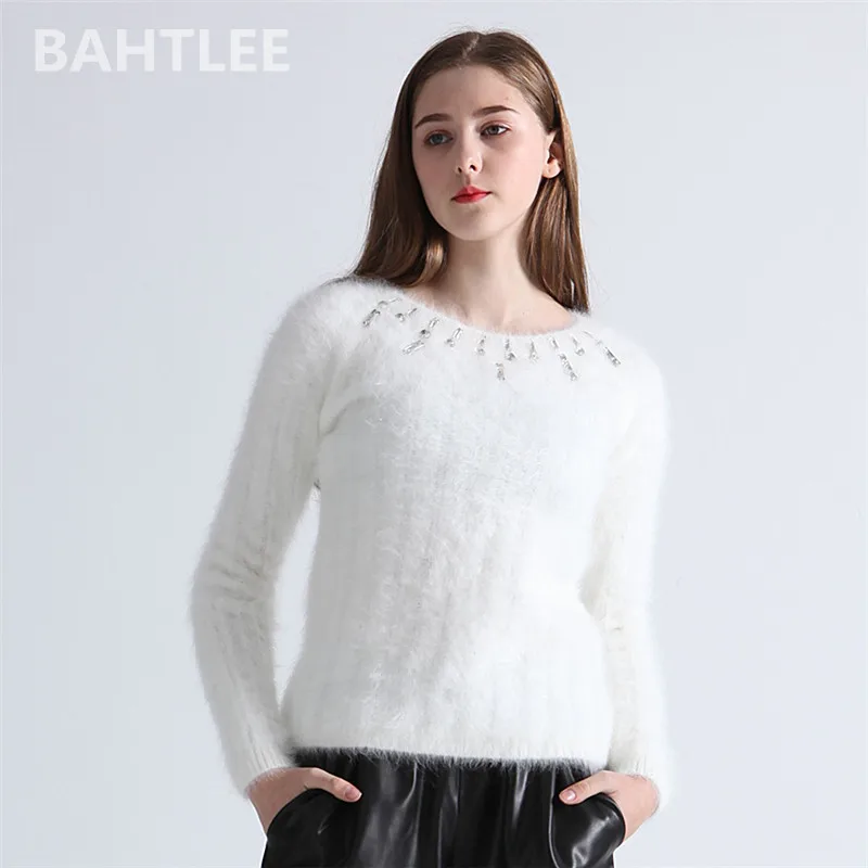 bahtlee-women's-angora-jumper-long-sleeve-knitted-stripes-pullovers-sweater-keep-warm-handwork-diamond-white-autumn-win