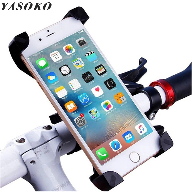 Велосипедный кронштейн YASOKO, для iPhone, Samsung, GPS, поворотный на 360 градусов