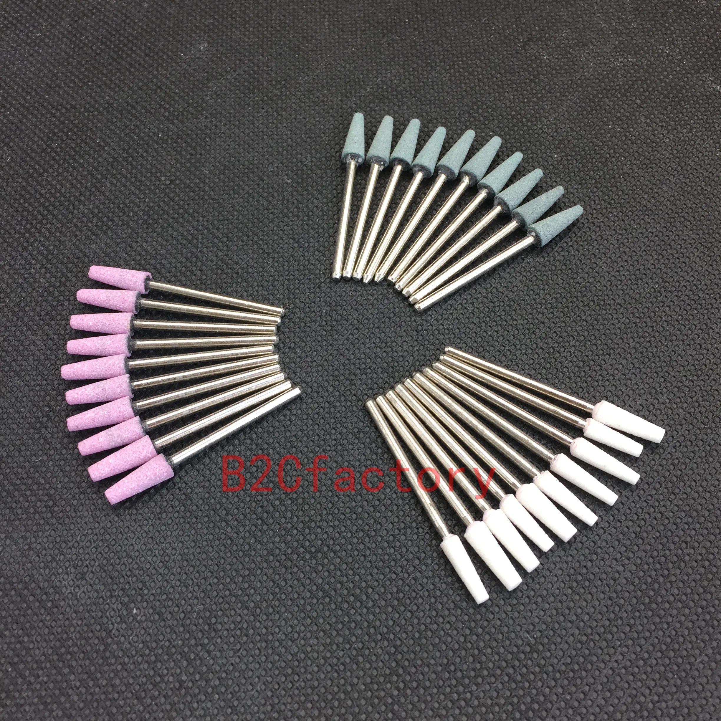 Dental sharp Gravel Ceramic Mounted Point Burs Polisher 2 ...