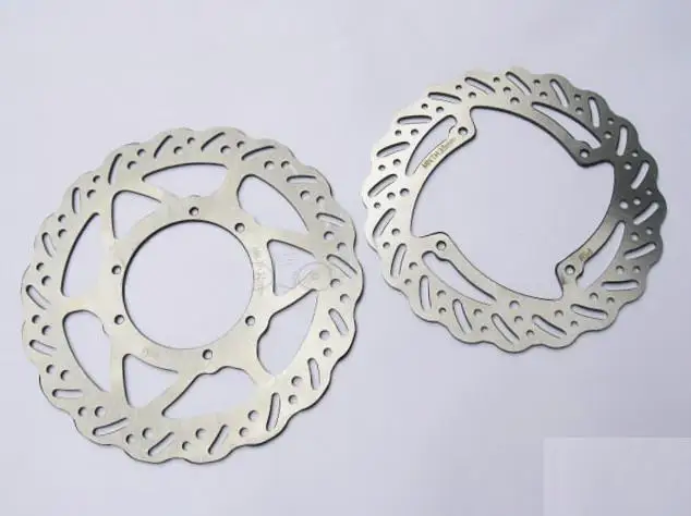 

front and rear Wave brake disc of KAYO T4/ MX6 BOSUER ZHENGLIN Motocross Enduro Supermotard Dirt Bike