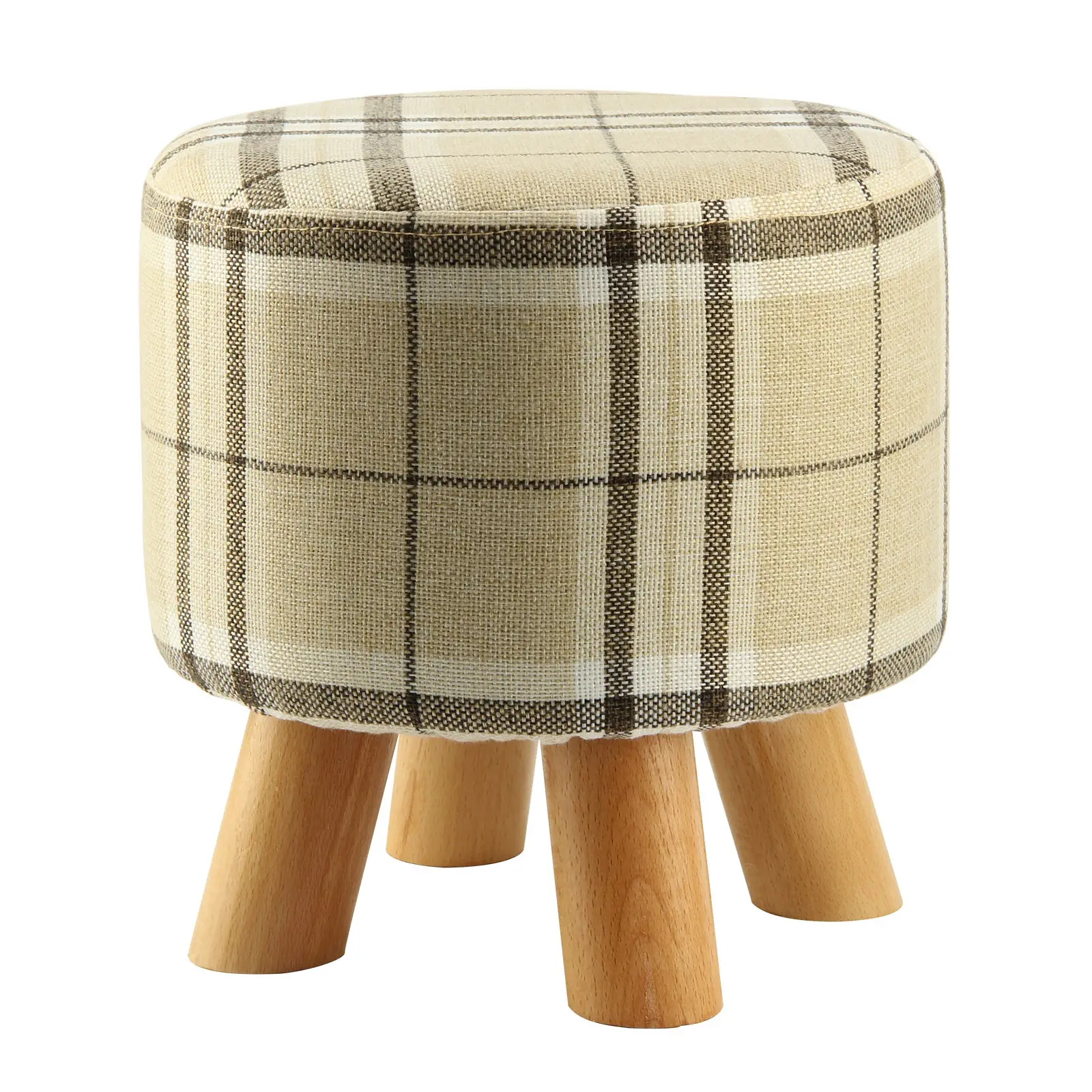 Popular Round Fabric Ottomanbuy Cheap Round Fabric Ottoman Lots - Best Modern Luxury Upholstered Footstool Round Pouffe Stool Wooden Legpatternround Fabric popular round fabric ottomanbuy cheap round fabric ottoman lots - best modern luxury upholstered footstool round pouffe stool wooden legpatternround fabric