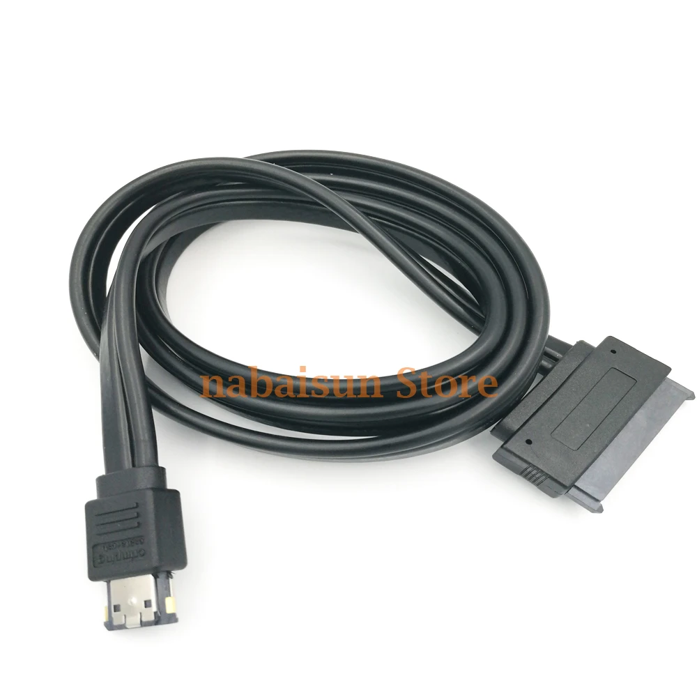 

Dual Power eSATA USB 12V 5V Combo to 22Pin SATA USB Hard Disk Cable, esata to sata free shipping