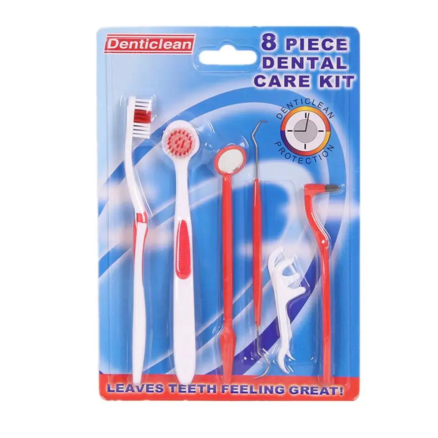 8pcs Teeth Cleaning Kit Professional Dental Care Teeth Whiten Teeth