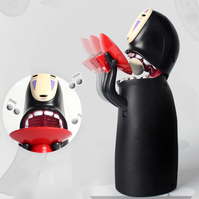

Electronic Rechargeable Faceless Man Money Box Ghost Figure Coin Cartoon No-face Piggy Bank Funny Faceless Man Coin Saving Box