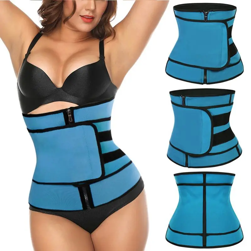 

Waist Support Zipper Slimming Wrap Magic Slim Belt Adjustable Brace Wrap Body Building Shapewear Fitness Sportswear For Women