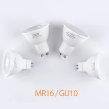 8PCS Spotlight Bulb 7W GU10 LED Lamp Corn Bulb 220V Bombilla Led MR16 Spot Light 5W gu5.3 Ampoule Led GU 10 Home Lampada SMD2835