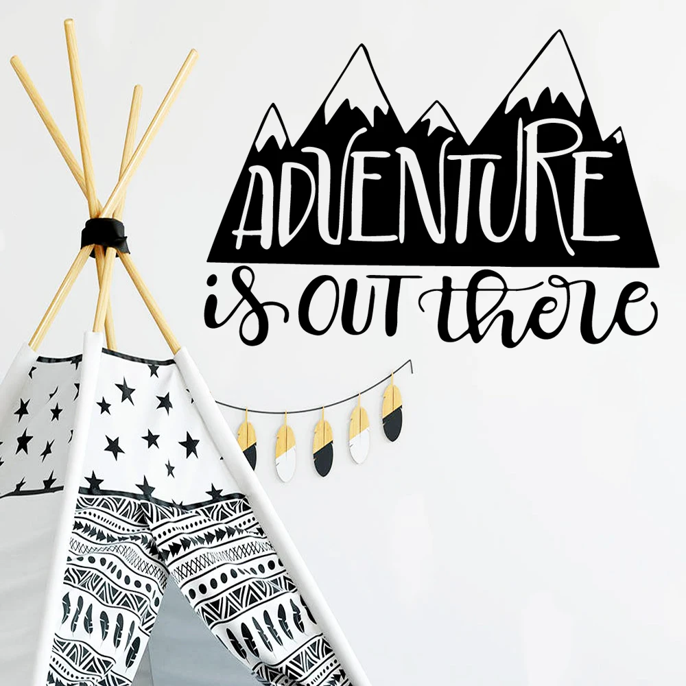 

Cute adventure Children stickers For Kitchen Restaurant Wall Art Sticker Murals