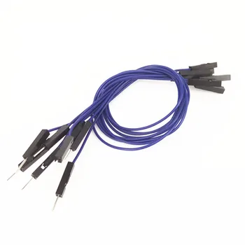 

10pcs/lot 1P-1P Female Male DuPont Line Bread Board Line Connect Wire 1PIN 20cm Female To Male Color Jumper Wire For Arduino