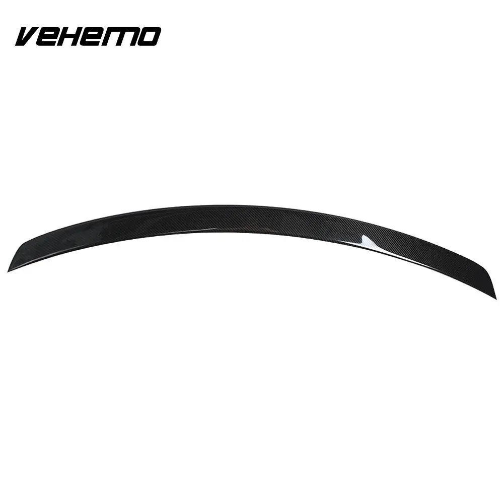 

Vehemo Trunk Rear Wing Trunk Boot Spoiler Spoiler Wing 4-Drs AMG Style Black Weather Proof Trunk Roof Tail