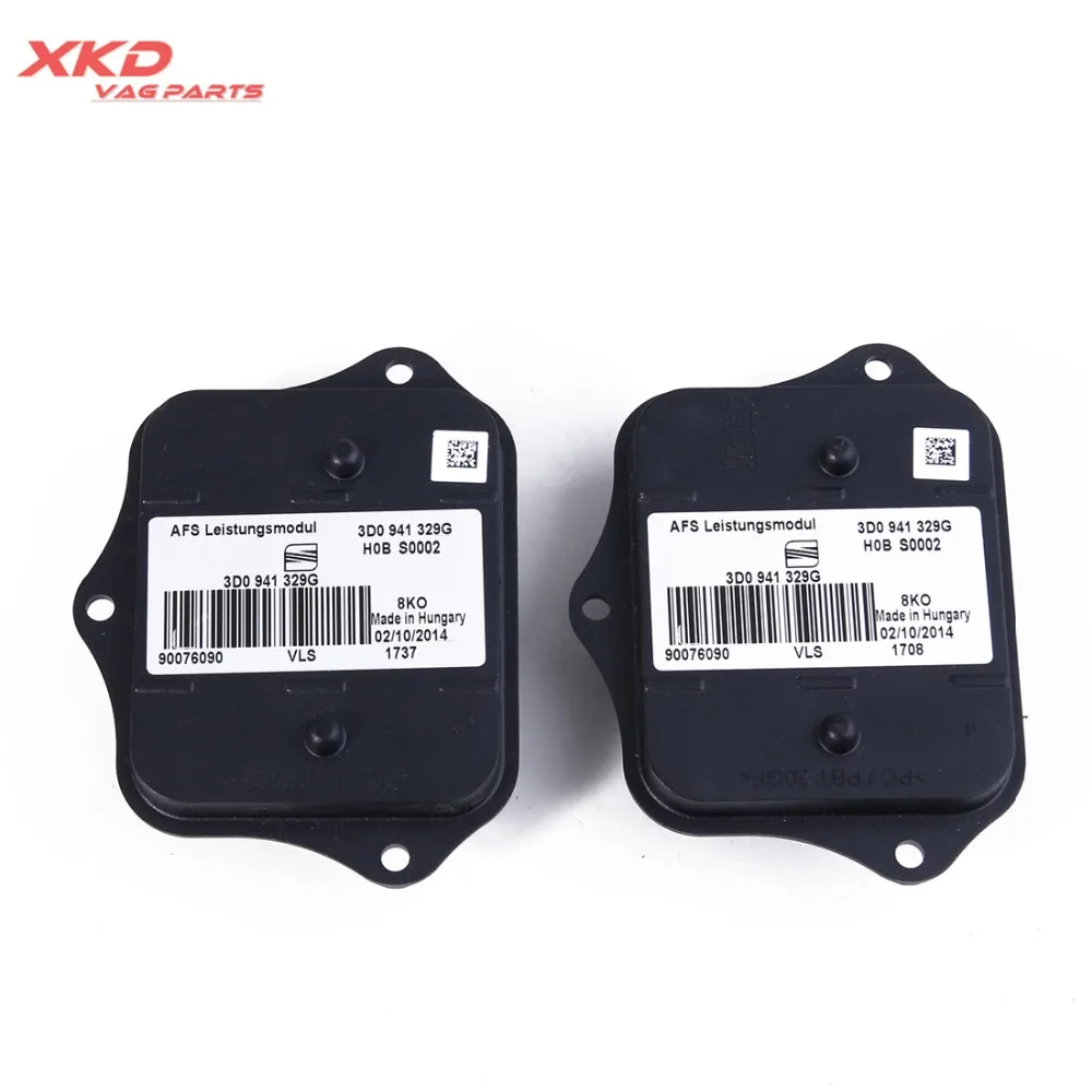 

2pcs AFS Control Module Headlight Leveling Modules For V-W Golf/R32/G-ti/Rabbit 15-17 Au-di Q5 13-17 3D0 941 329 B