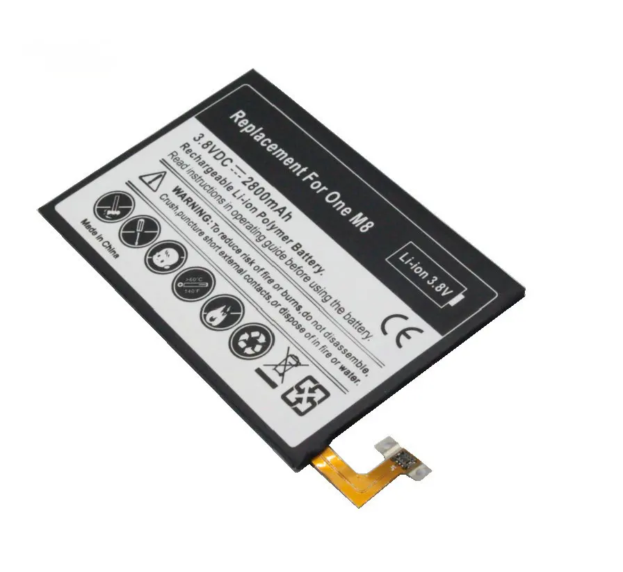 Ciszean 1x2800mAh B0P6B100 BOP6B100 Сменный аккумулятор для HTC ONE 2 M8 Ace M8x One Max plus W8 E8 M8T M8W|battery for|battery