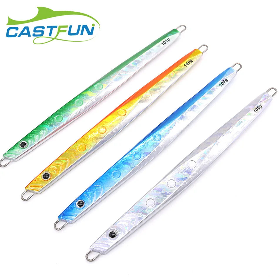 CASTFUN вертикальные приманки для джиггинга 100 г 150 200 300 4 шт./лот Benthos Speed jig