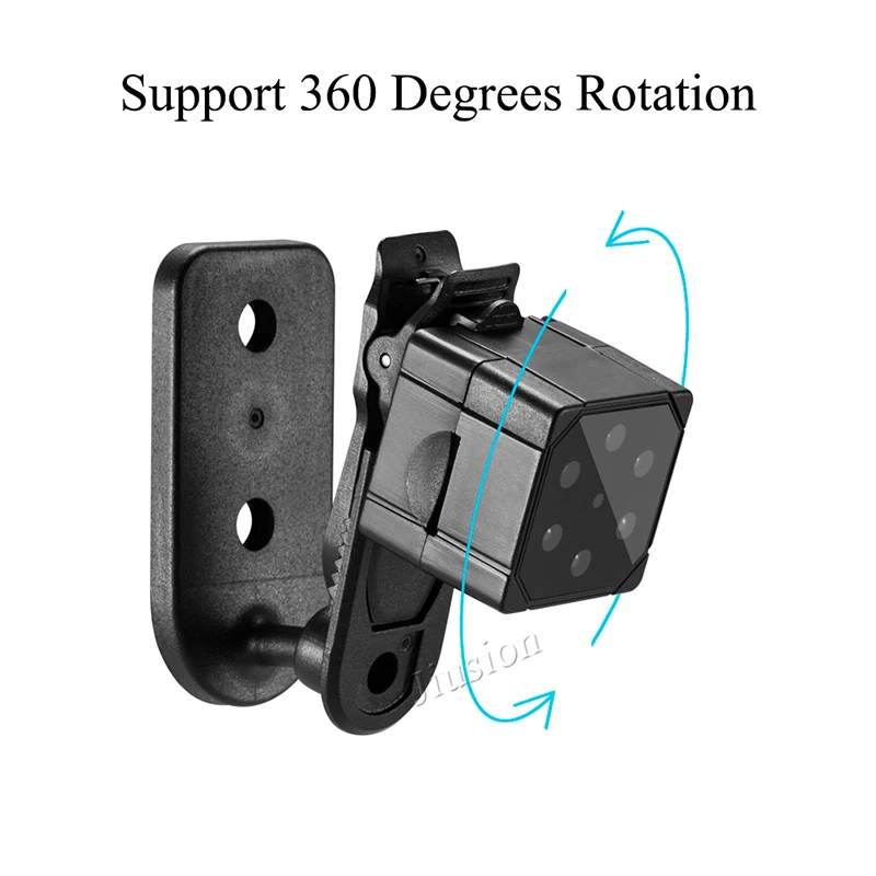  Mini Camera SQ19 HD 1080P Sensor Night Vision Camcorder DVR DV Motion Recorder Camcorder Support 32