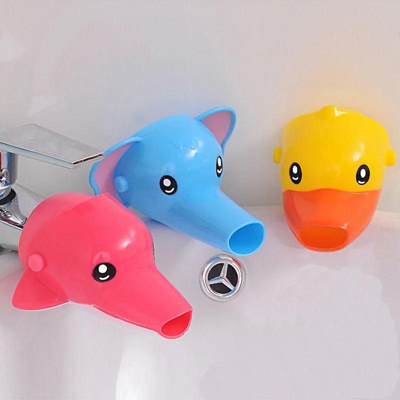 

1 pc Bathroom Faucet Extender Baby Hand Wash Helper Tubs Kids Hand Washing Bathroom Sink Baby Bath Toys Gift