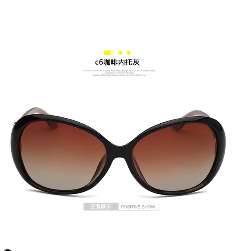Channel солнцезащитные очки для женщин Gafas De Sol брендовые дизайнерские поляризованные солнцезащитные очки для женщин s Polaroid Oculos женские солнцезащитные очки Mujer - Цвет линз: sunglasses women C6