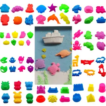 

Children Space Sand Mold Tool Colorful Sand Toy With Tools For Dynamic Education Castle Architecture Set