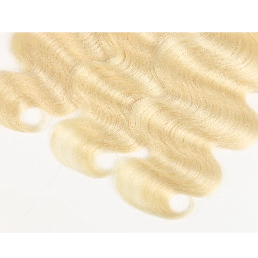 Body Wave Human Hair Weave Bundles 1 PCS EUPHORIA Brazilian Ombre Black Blonde 613 Color Hair Extensions 100% Remy Hair Weaving