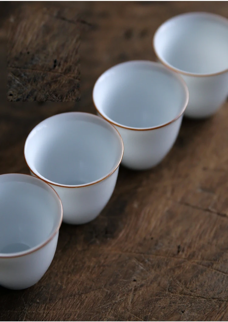 2 шт.! WIZAMONY Цзиндэчжэнь посуда чайная чашка чайный набор чайная чаша белая керамическая кунг-фу чайные чашки китайский фарфор Celadon