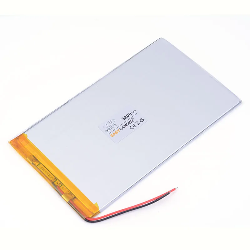 

tablet polymer lithium battery 2691135 3300mah 3.7V high capacity of PDA batteries laptop cell phone speaker free shipping