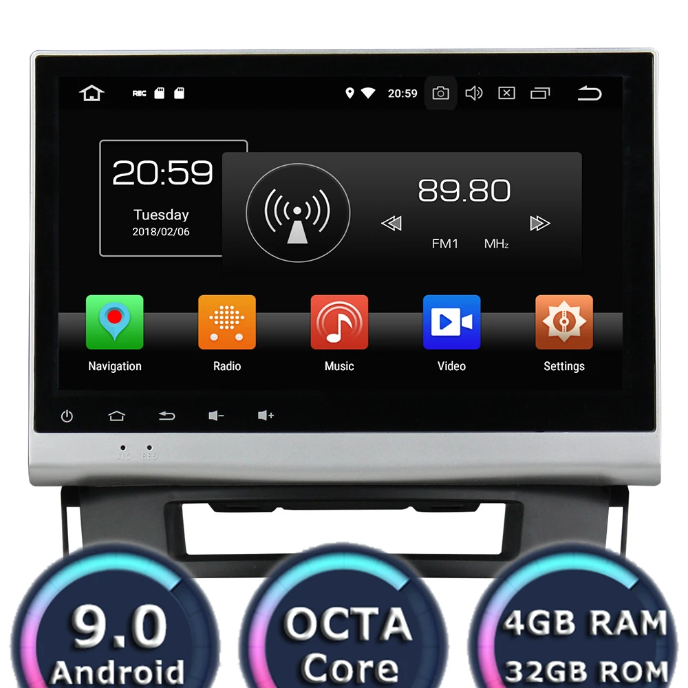 Автомобильный мультимедийный плеер Roadlover Android 9 0 для Opel Astra J 2011 2012 2013 2014 стерео