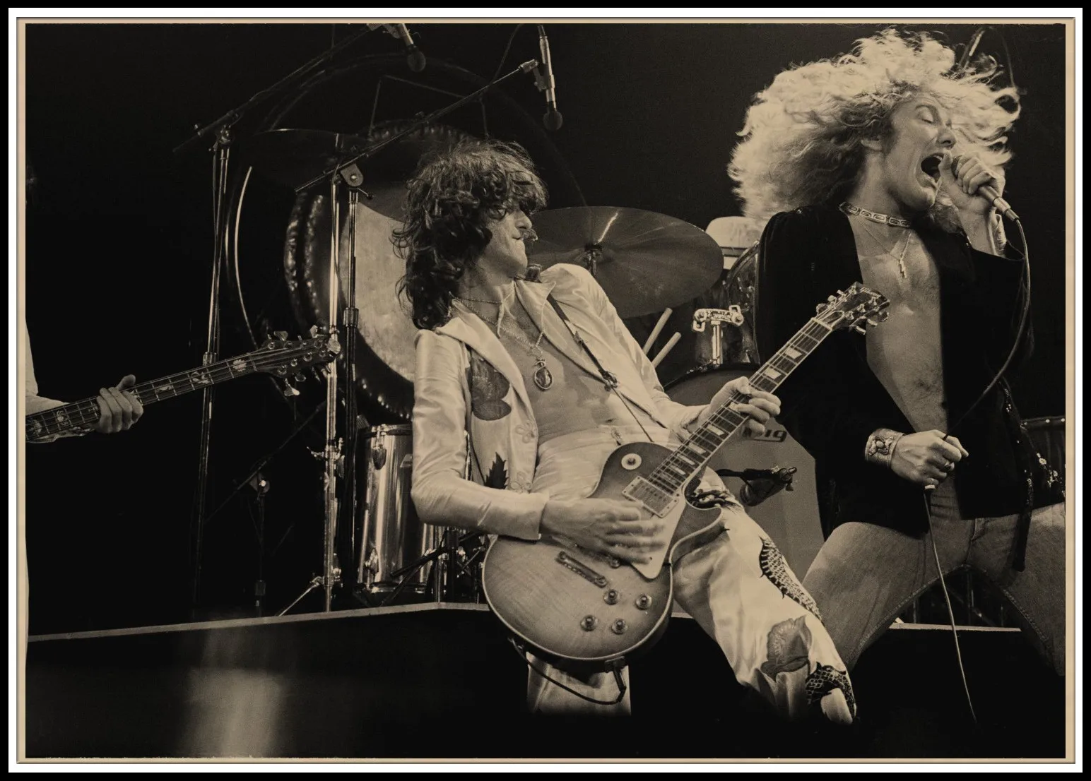 Led Zeppelin ВИНТАЖНЫЙ ПЛАКАТ крафт-бумага ретро-рок постер классический старый Ретро декоративный комнатный плакат стикер на стену 1002 - Цвет: 25
