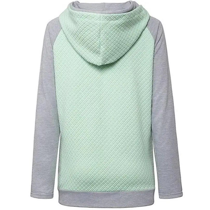 Zipper Decoration Faith Letters Print Hoodies For Women Tops Sweatshirt Femmes Sweatshirts Hoodies Women Pockets Loose Pattern