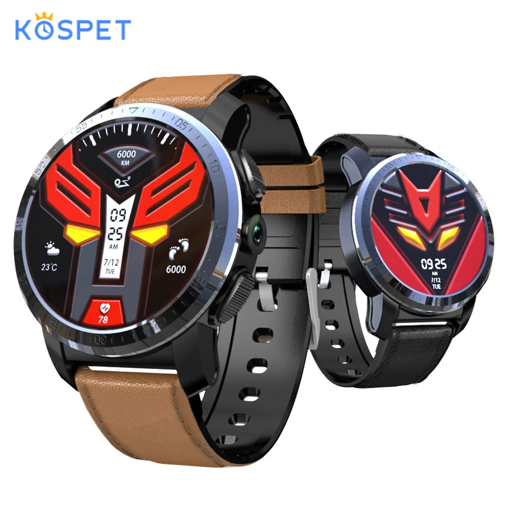 KOSPET Pro 4G Smart Watch Men Android 7.1.1 3GB32GB 1.39" 8.0MP Camera GPS Bluetooth 4.0 Phone VS Amazfit | Электроника