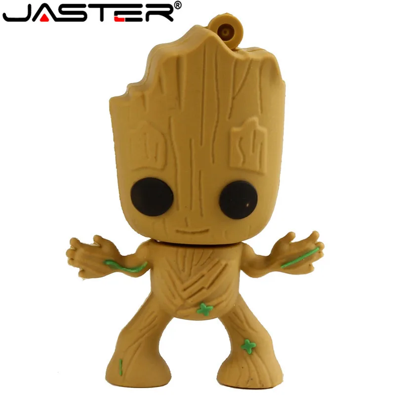 

JASTER New lovely tree man usb flash drive cartoon tree pendrive 4GB 8GB 16GB 32GB 64GB memory stick U disk