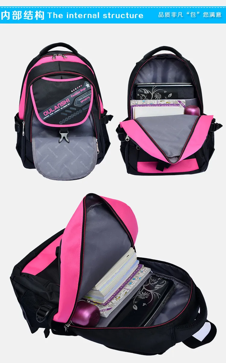 Водонепроницаемый полиэстер детские школьные ранцы для мальчиков и девочек Детский рюкзак ортопедический школьный рюкзак элемент школы горячая распродажа