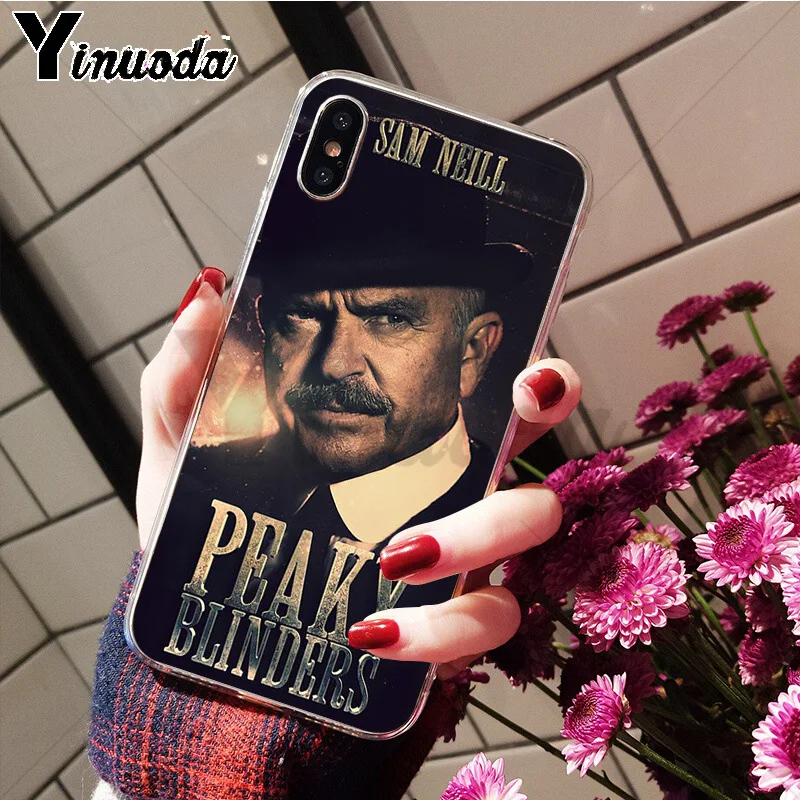 Yinuoda Peaky bliners TPU Мягкий силиконовый чехол для телефона чехол для iphone 8 7 6 6S Plus 5 5S SE XR X XS MAX Coque Shell - Цвет: A2