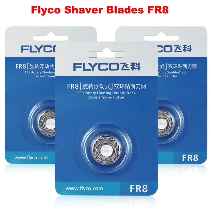 Бритва FLYCO 3 шт. превосходное Сменное лезвие для бритвы FS339 FS376 FS372 FS867 FS375