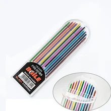 Recambio de lápices de colores 2B para dibujo artístico, accesorio mecánico de plomo para escritura y manualidades, material escolar, 2,0mm, 12 unidades (color)/paquete