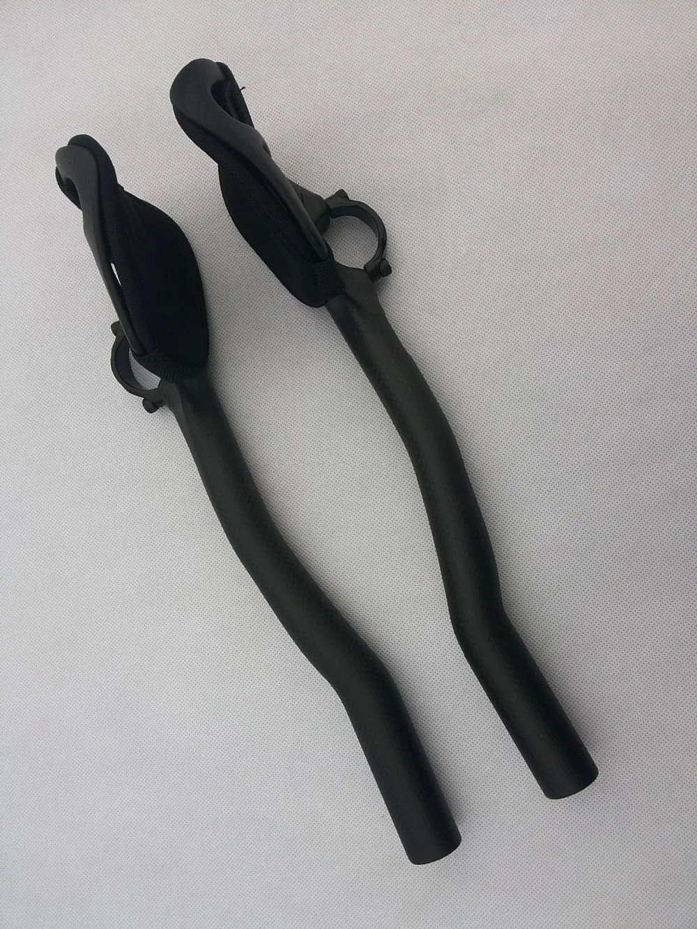 

PLATT Full Carbon Fiber Road Bicycle TT Rest Put Handlebar Aero Bike Handle Bars Trial Handle Bar TT Bar A-18815