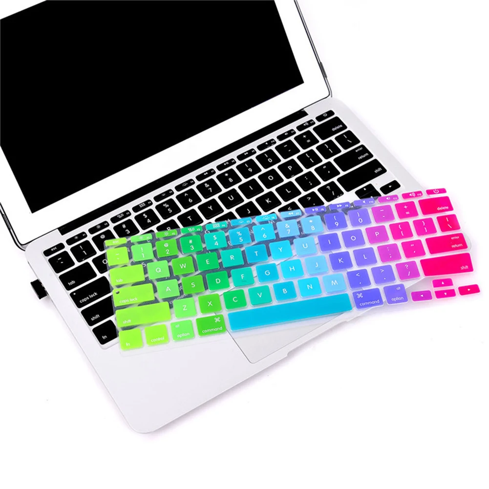 

Colorful Silicone Keyboard Keypad Cover Protector for Macbook Air Pro 13" 15"