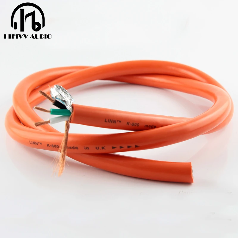 

HIFI Power cable of LINN K-800 Fever Audio Power cable 6N Pure Copper for Power Amplifier