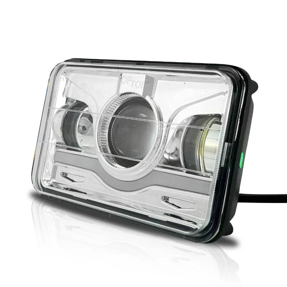 2x 4x6 DEMON-CREE LED Sealed Beam Headlight For H4651 H4652 H4656 H4666 H6545 1