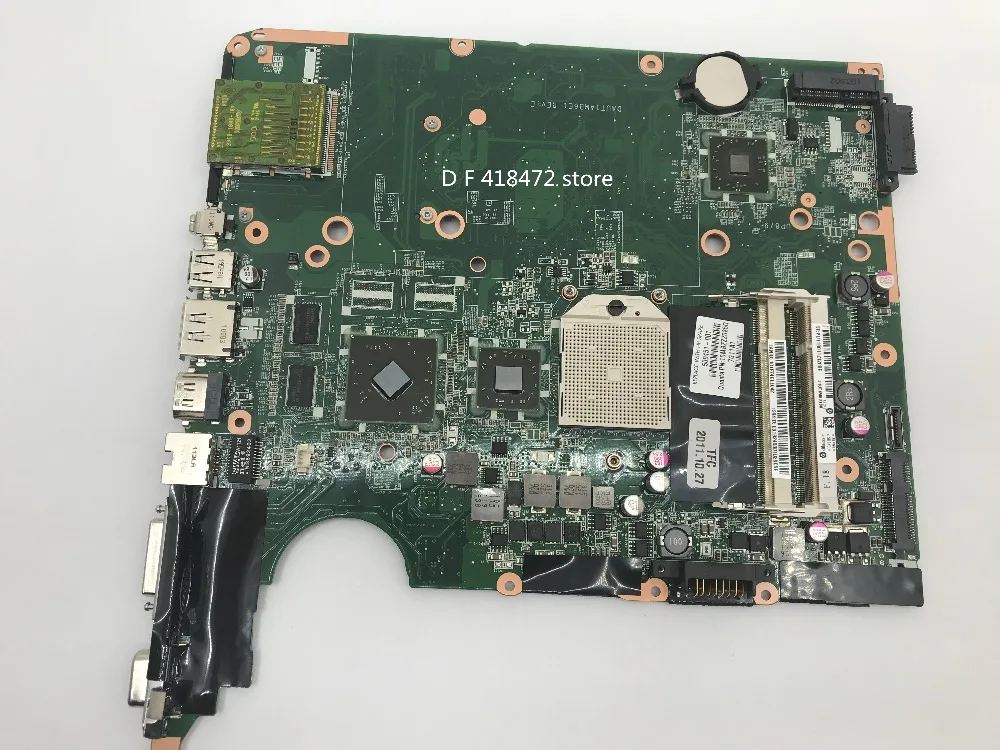 

509451-001 Laptop motherborad for HP Pavilion DV6 DV6-1000 mainrboard DAUT1AMB6E1 DDR2 100% Tested OK