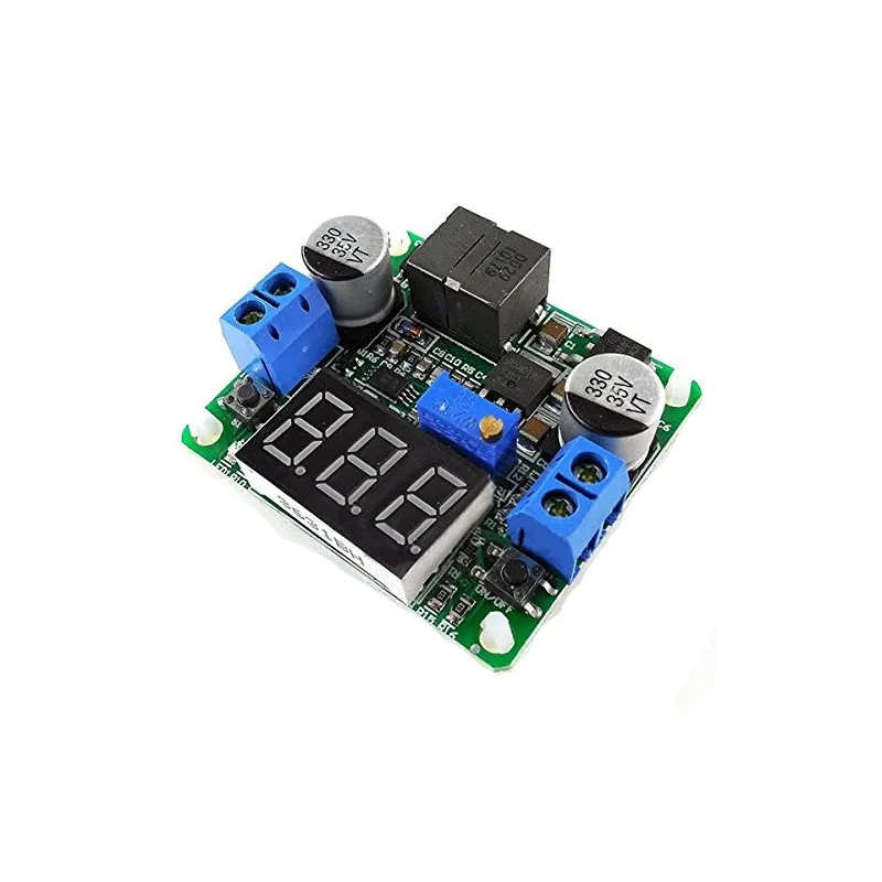 

Integrated Voltmeter Buck-Boost Power Supply Module Super LM2577 LM2596 IN (5-25V)
