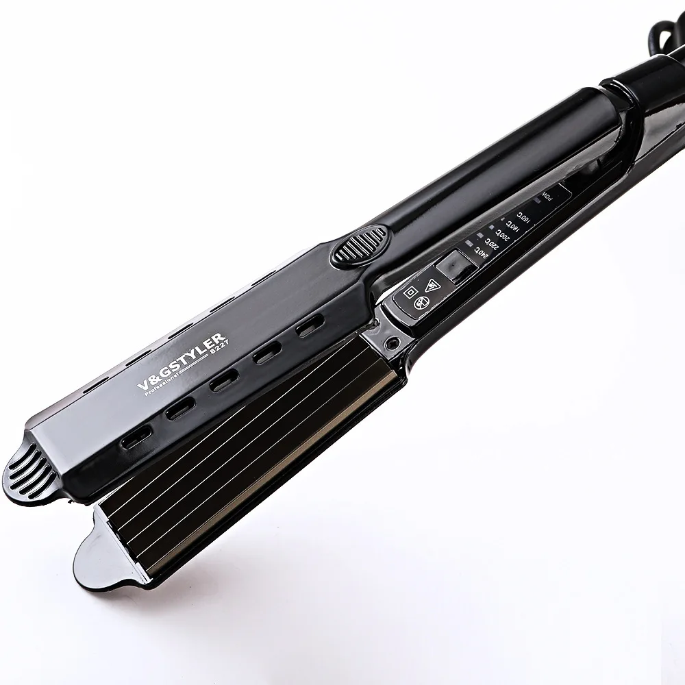 

Wide Plate Straightener Adjustable Temperature Corn Small Coil Electric Splint Short Hair Internal Buckle Straight Coil Dual
