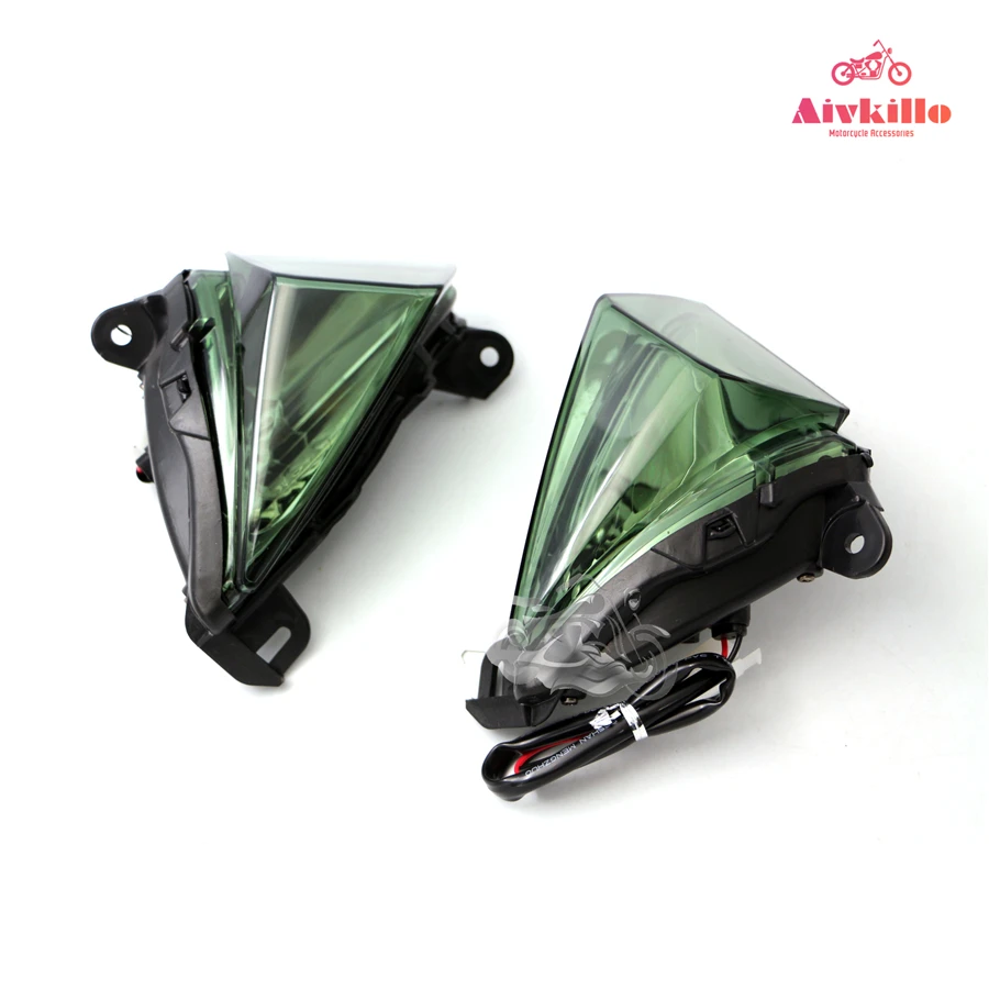 

Front Turn Indicator Signal Brake Light Fit For Kawasaki ZX14R 2006-2011 07 08 09 Motorcycle