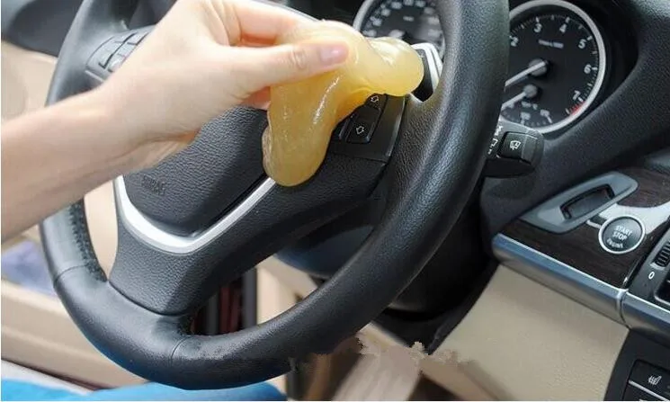 Auto cuidado de polvo de goma de limpieza ayudante para Toyota Corolla Avensis Rav4 Yaris Auris Camry Prius hilux Accesorios